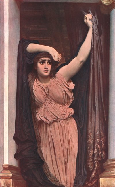 De laatste wacht van Hero, 1887, ca. 1902 door Unbekannt