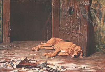 De laatste van het garnizoen, ca. 1875, ca. 1902 door Unbekannt