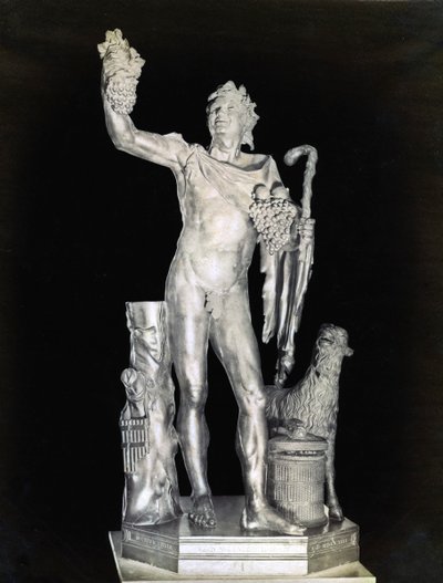 De lachende faun, 2e eeuw v.Chr. door Unbekannt