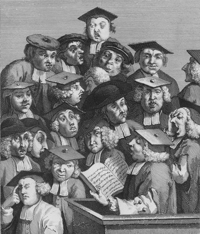 De Lezing, 1736, 1830s door Unbekannt