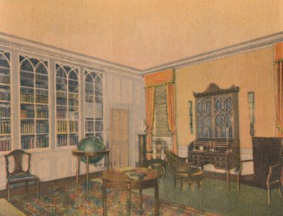 De bibliotheek door Unbekannt