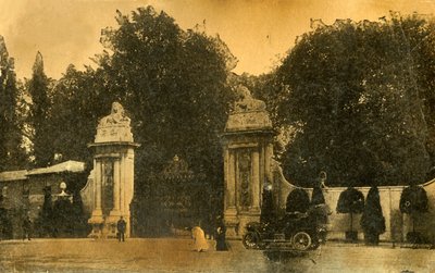 De Leeuwenpoorten, Hampton Court, Londen door Unbekannt
