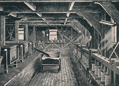 De Longford Kaasfabriek, Derbyshire, c1881, 1904 door Unbekannt