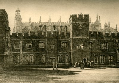 De Lagere School en Lange Kamer, 1911 door Unbekannt