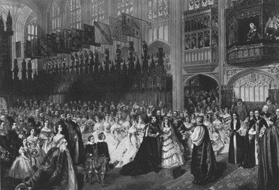 Het huwelijk van de Prins van Wales met Prinses Alexandra van Denemarken, 10 maart 1863, 1901 door Unbekannt