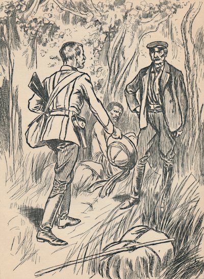 De ontmoeting van Stanley en Livingstone, c1907 door Unbekannt