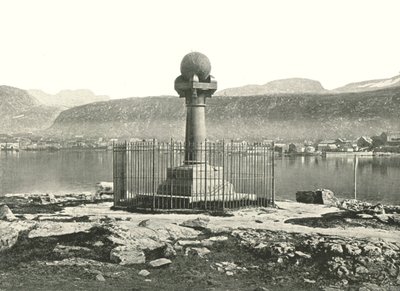 De Meridian Kolom, Hammerfest, Noorwegen, 1895 door Unbekannt