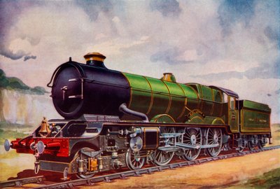 De machtige Express passagierstrein van de Great Western Railway, 1935 door Unbekannt