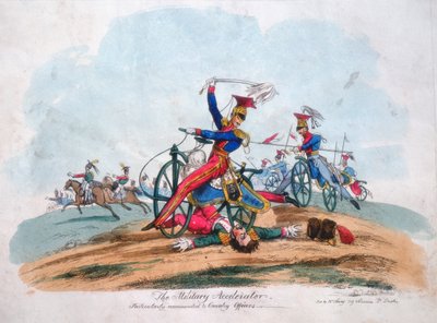 De militaire versneller - Bijzonder aanbevolen voor cavalerieofficieren, c1820 door Unbekannt