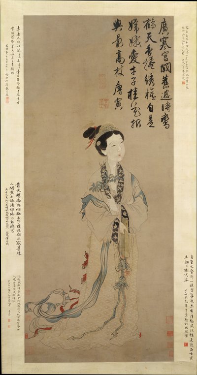 De Maangodin Chang E door Unbekannt