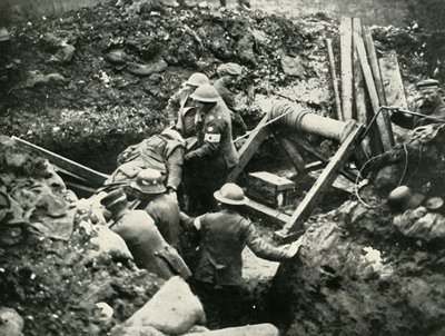 Het offensief aan het Cambrai-front: Een merkwaardig incident van de slag, 1919 door Unbekannt