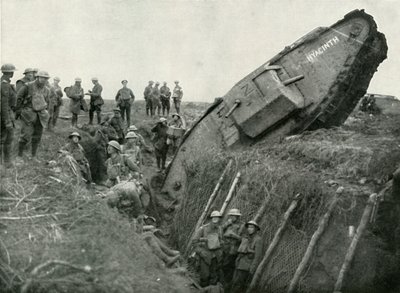 Het Offensief aan het Cambrai Front, november 1917 door Unbekannt