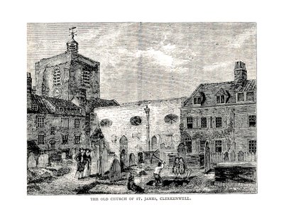 De Oude Kerk van St. James, 1878 door Unbekannt