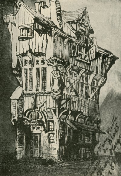 Het Oude Huis in Blois, 19e eeuw, 1902 door Unbekannt