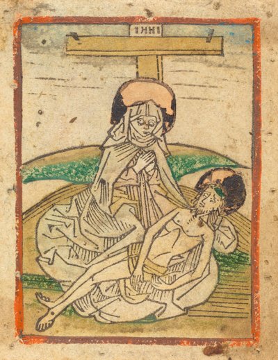 De Pietà, 1485-1490 door Unbekannt