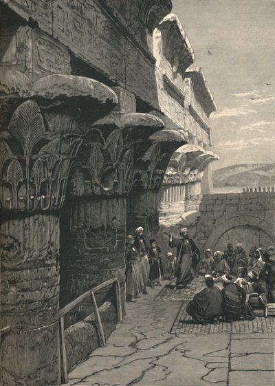 De Zuilenhal van Ezneh, 1879, 1886 door Unbekannt
