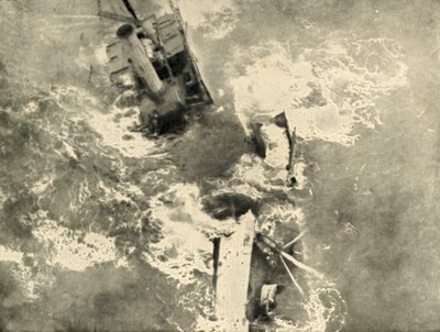 Het werk van de piraten: Stoomboot breekt op, 1919 door Unbekannt