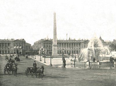Place de la Concorde, Parijs, Frankrijk door Unbekannt