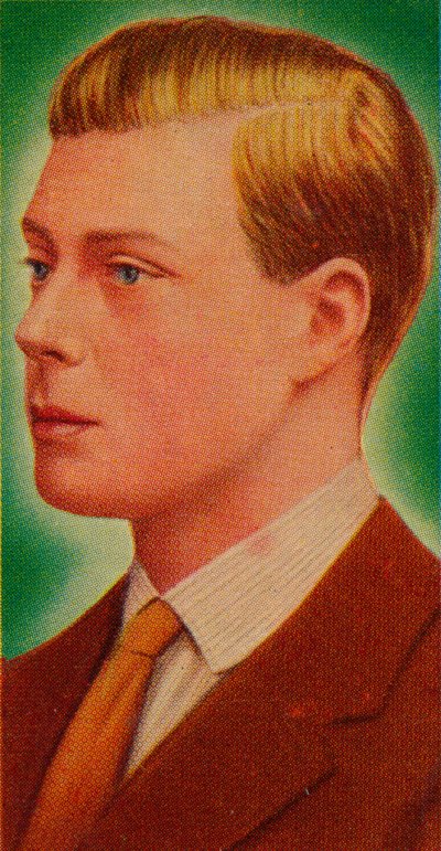 De Prins van Wales, 1935 door Unbekannt