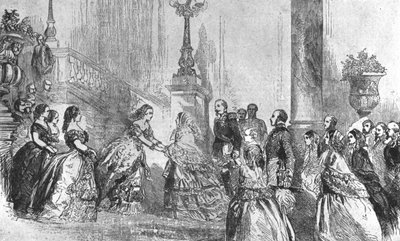 Het eerste bezoek van de Prins van Wales aan Frankrijk, 1855 door Unbekannt