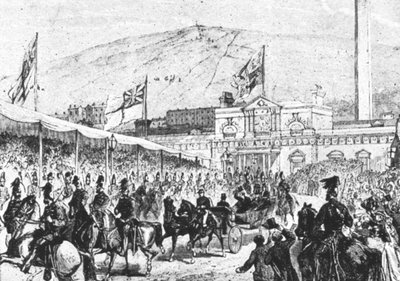 Het eerste bezoek van de Prins van Wales aan de koloniën, 1860 door Unbekannt