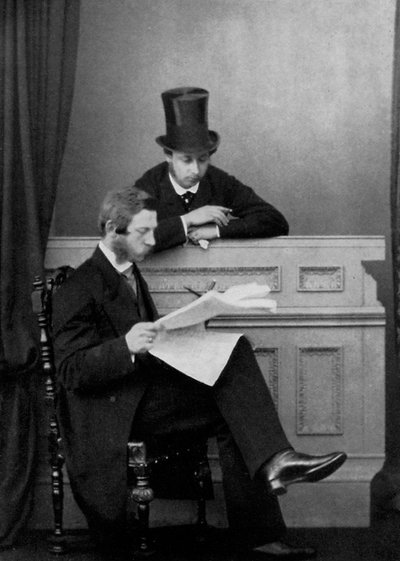 De Prins van Wales en Kroonprins Frederik Willem van Pruisen, Windsor door Unbekannt