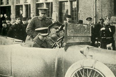De Prins van Wales in Vlaanderen, Eerste Wereldoorlog door Unbekannt
