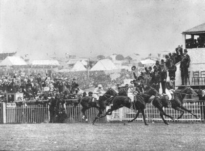 De tweede Derby van de prins: Diamond Jubilee als eerste over de finish door Unbekannt