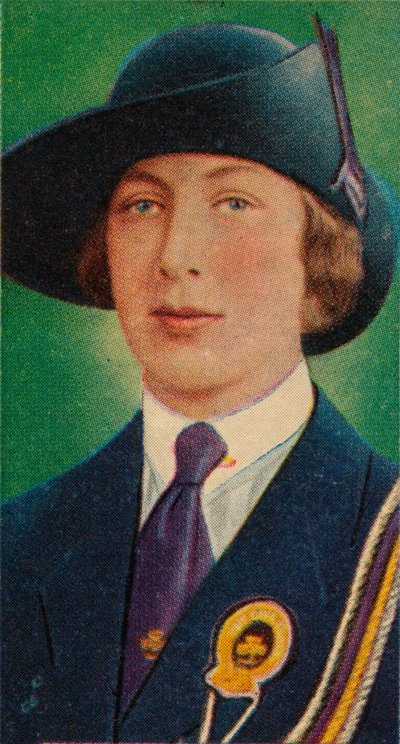 De Prinses Royal, voorzitter van de Girl Guide Association, 1935 door Unbekannt