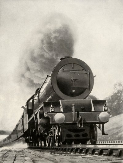 De Princess Royal, een 4-6-2 type sneltrein op het L.M.S. systeem, 1935 door Unbekannt