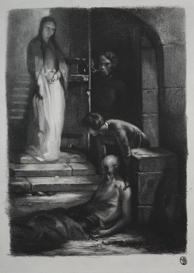 De gevangene, 1800s door Unbekannt