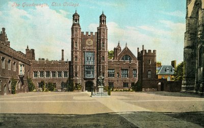 De binnenplaats, Eton College, 1905 door Unbekannt