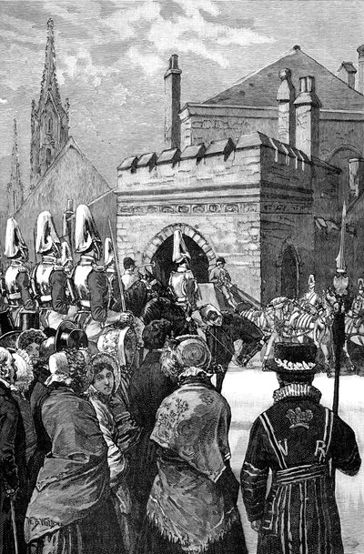 De koningin opent het parlement, 1846, 1900 door Unbekannt