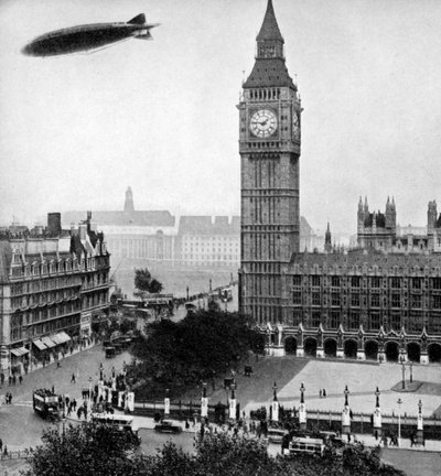 De R101 vliegt over het Lagerhuis, 14 oktober 1929 1936 door Unbekannt