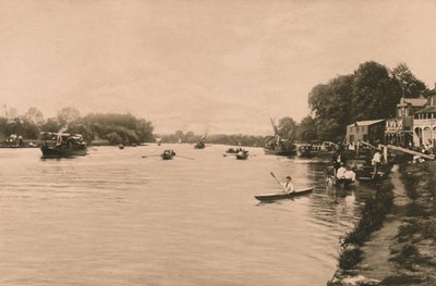 The Reach, Walton-On-Thames, 1902 door Unbekannt