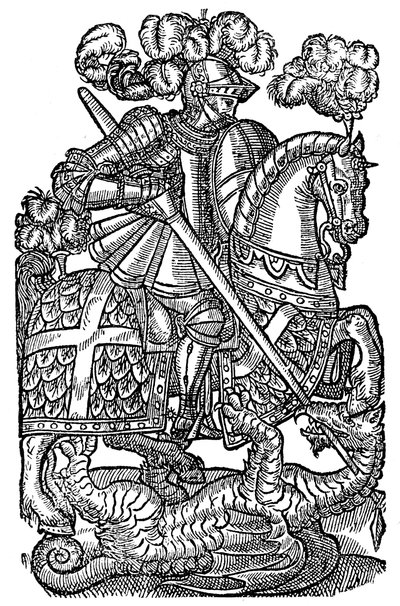 De Redcrosse Ridder, 1598, 1893 door Unbekannt