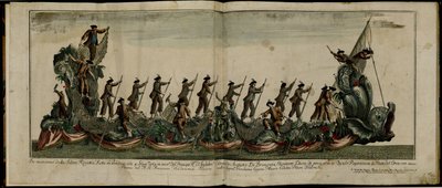De regatta in Venetië ter ere van Prins Edward 1739-1767, Hertog van York, op 4 juni 1764, ca. 1764 door Unbekannt
