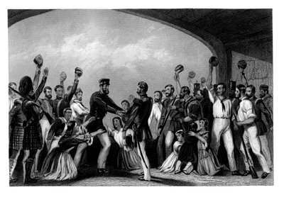 De bevrijding van Lucknow door generaal Havelock, Indiase opstand, 15 september 1857, 1880 door Unbekannt