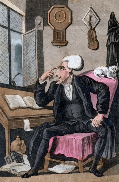 De Eerwaarde Dokter Syntax, 1828 door Unbekannt