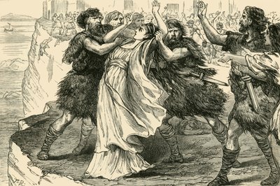 De opstandige slaven in Enna, 1890 door Unbekannt