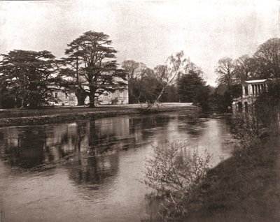 De rivier Nadder, Wilton House, Wiltshire, 1894 door Unbekannt