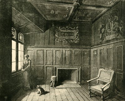De kamer in Edinburgh Castle waar James VI werd geboren door Unbekannt