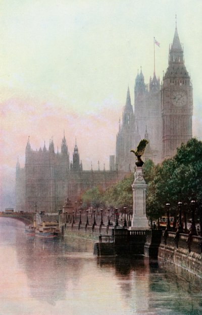 Het Royal Air Force Memorial, de Embankment, Londen door Unbekannt