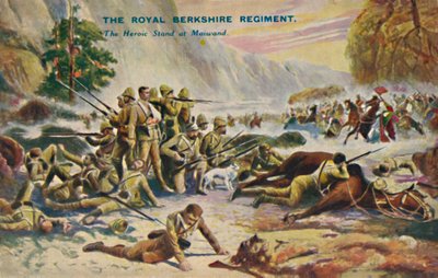 Het Royal Berkshire Regiment. De heroïsche stand bij Maiwand, 1880, 1939 door Unbekannt