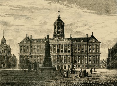 Het Koninklijk Paleis, Amsterdam door Unbekannt