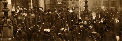 De run op de Birkbeck Bank, 1910, 1933 door Unbekannt