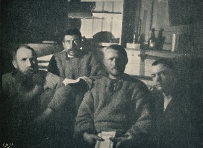 De salon werd omgebouwd tot een leeszaal, 1893-1896, 1897 door Unbekannt