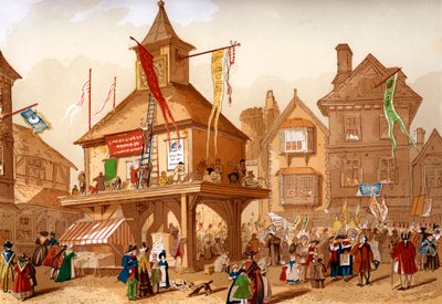 Het Shakespeare Jubileum in Stratford upon Avon, ca. 1850 door Unbekannt