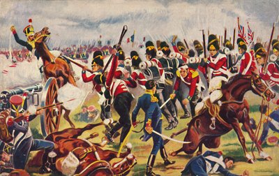 De Sherwood Foresters. De opmars van de Sherwood Foresters bij Salamanca, 1812, 1939 door Unbekannt
