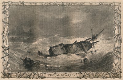 Het Schipbreuk, ca. 1870 door Unbekannt